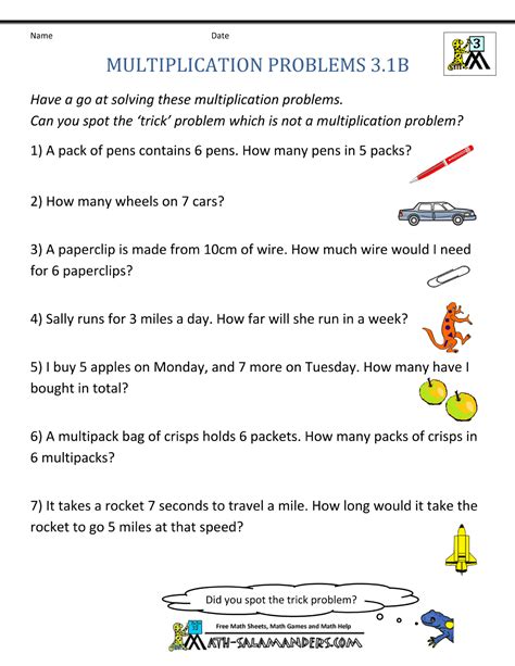 multiplication word problems grade 3.
